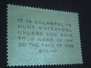 U.S.# RW21-MINT/NEVER HINGED--FEDERAL DUCK STAMP---1954