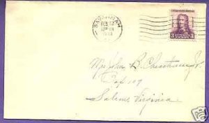 726 GEORGIA BI-CENTENNIAL 3c 1933, SAVANNA, FIRST DAY COVER, NO CACHET.