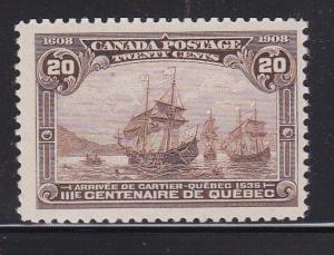 Canada Scott # 103 VF-original gum -mint never hinged  scv $ 625 ! see pic !