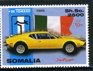 Somalia 1999 ITALIAN CAR DE TOMASO 1 value Perforated Mint (NH)