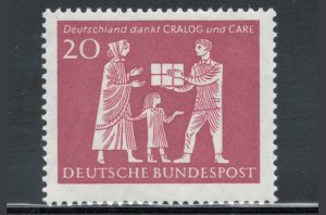 Germany 1963 Gratitude to American Relief Organizations Scott # 855 MNH