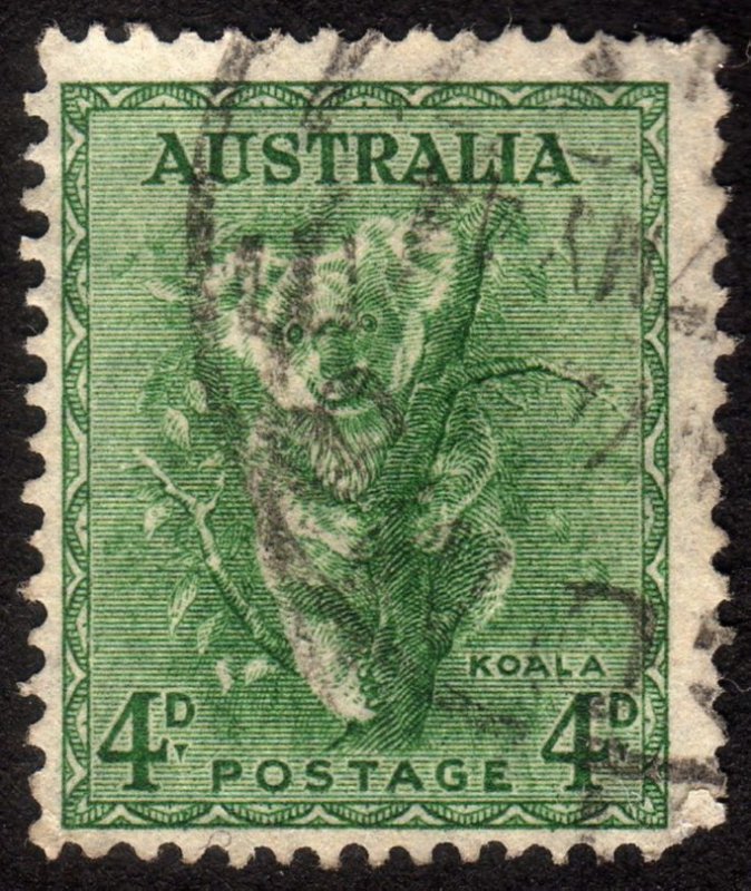 1940 Australia Koala Postage Stamp | Postcard