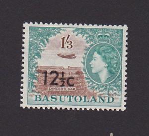 Basutoland 68a VF MH Type I Overprint