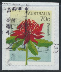 Australia SC# 4061 Flowers from 2014 Used Waratah details & scan