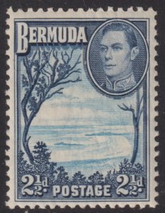 1938 - 1951 Bermuda Grape Bay 2½ pence issue MNH Sc# 120 CV $14.45 Stk #2