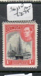 BERMUDA KGVI 1D     SG 110    MOG   P1024H