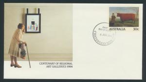 Australia PrePaid Envelope 1984 Centenary of Regional Art Galleries