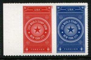 5011a US 49c World Stamp Show SA, MNH pr