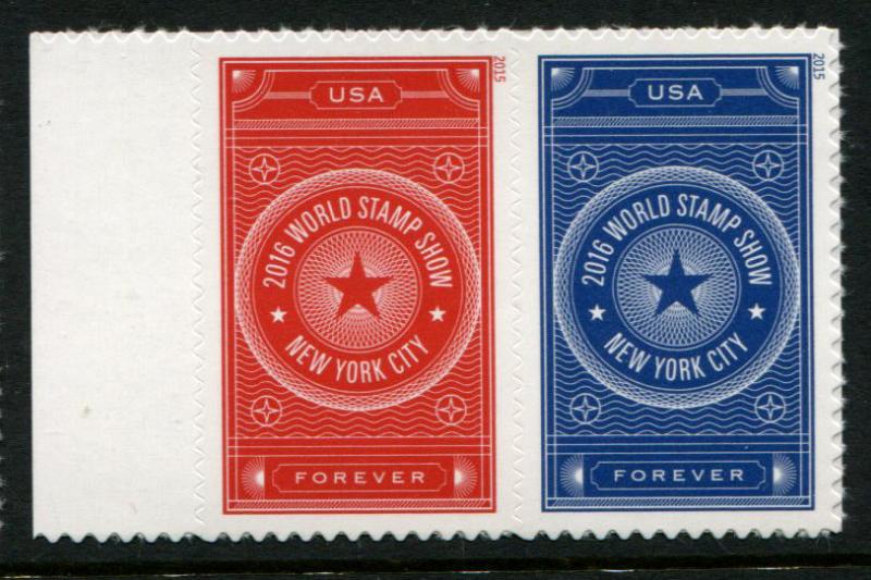 5011a US 49c World Stamp Show SA, MNH pr