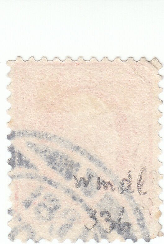  Scott #336 - 6c Red Orange - Washington - Used - SCV - $6.50