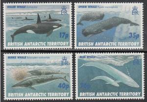 British Antarctic Territory 244-247 CV $12.25 M NH