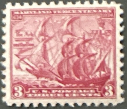 Scott #736 1934 3¢ Maryland Tercentenary MNH OG