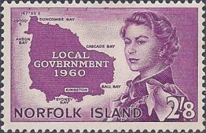 Norfolk Island Scott #'s 42 MH
