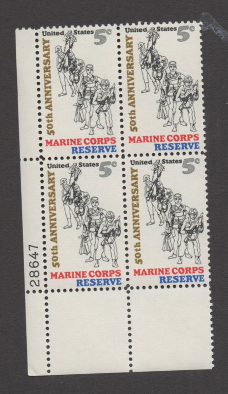 USA Scott # 1315 UNUSED  OG  MNH   plate block of 4