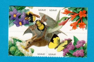 4153-56 Pollination BLOCK MNH 2007