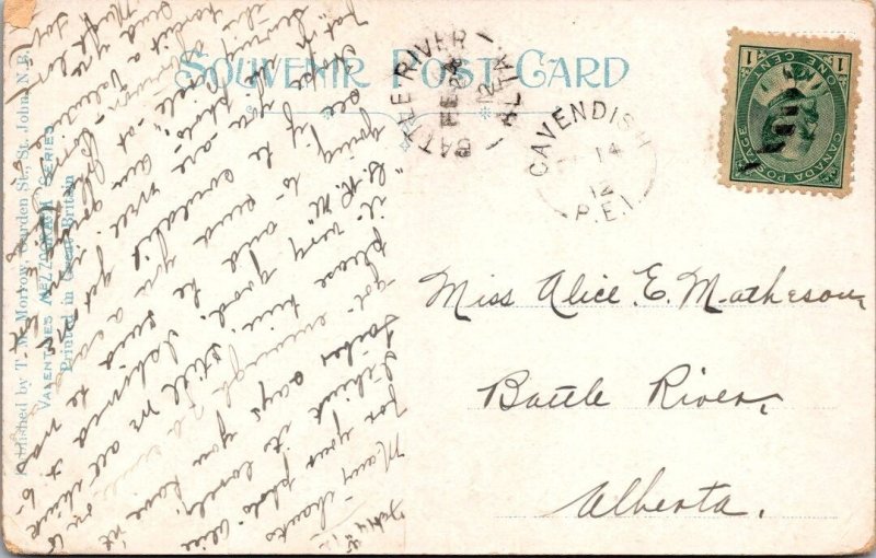 Canada 1912 Cavendish PEI PPC- A02187