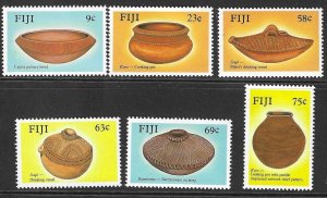 FIJI SG772/7 1988 FIJIAN POTTERY MNH