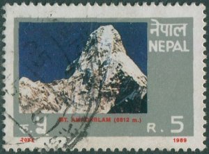 Nepal 1989 SG510 5r Mt Amadablam FU