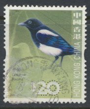 Hong Kong  SG 1412 Sc# 1243 Magpie Use  25% SG 2015 cat see detail & scan