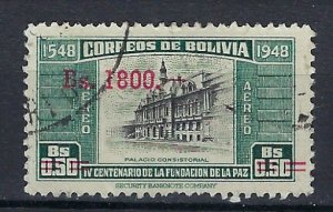 Bolivia C194 Used 1957 issue (mm1581)