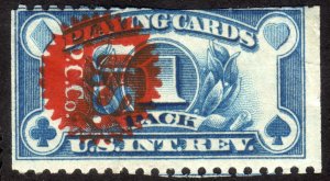 1929, US Playing Cards Revenue, crease Sc RF23