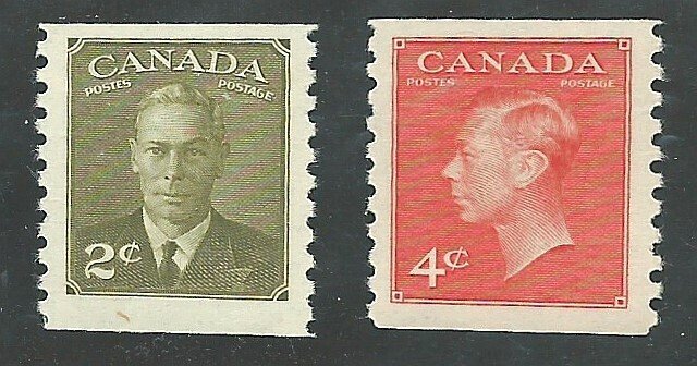 C  #309-310   Mint NH VF  1951 PD