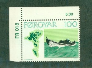 FAROE ISLANDS 24 MNH CV $4.50 BIN $2.50