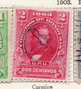 Honduras 1903 Early Issue Fine Used 2c. 098806