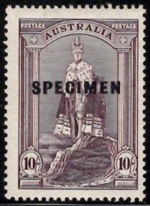 Australia - Scott # 178 F-VF MNH - Specimen Overprint
