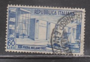 ITALY Scott # 600 - Used - Milan Fair Buildings