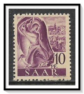 Saar #159 Miner MNH