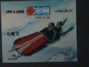 ​UMM AL QIWAIN-WINTER OLYMPIC SAPPORO'72 MNH 3-D-VF-HARD TO FIND-LAST ONE