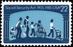 2153 Social Security Act MNH single