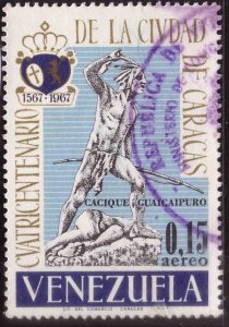 Venezuela  Scott C952 Used stamp