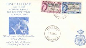 Bahamas Scott 181-182 Unaddressed.