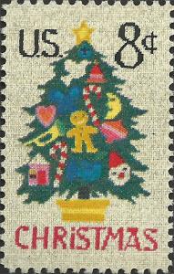 # 1508 MINT NEVER HINGED CHRISTMAS TREE