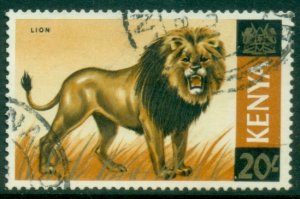 Kenya 1966-69 Pictorial 20sh Lion FU