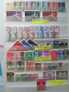 Lot Spain 1930-1936 used/unused CV: € 240 Free shipping