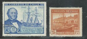 Chile 205,  358  M NH VF 1938,1966 PD