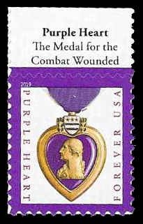 Purple Heart Medal 2019 Stamp