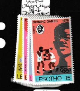 Lesotho Olympics SC 209-12 MNH (1gdf)
