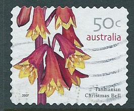 Australia SG 2763 perf 11½  Used   Tasmanian Christmas Bell