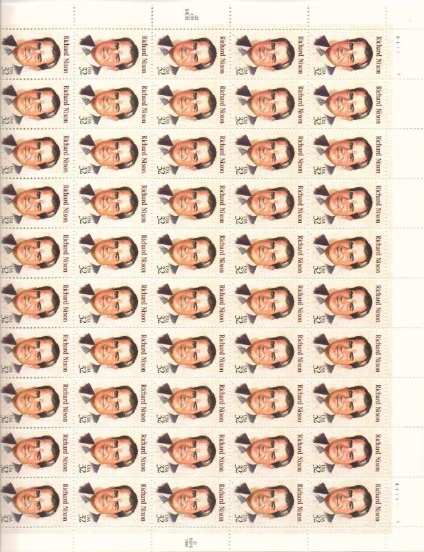 US 2955 - 32¢ Richard Nixon Unused