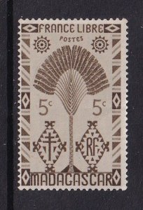 Malagasy Republic  #241  MNH 1943 tree  5c