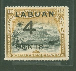 Labuan #91 Unused Single