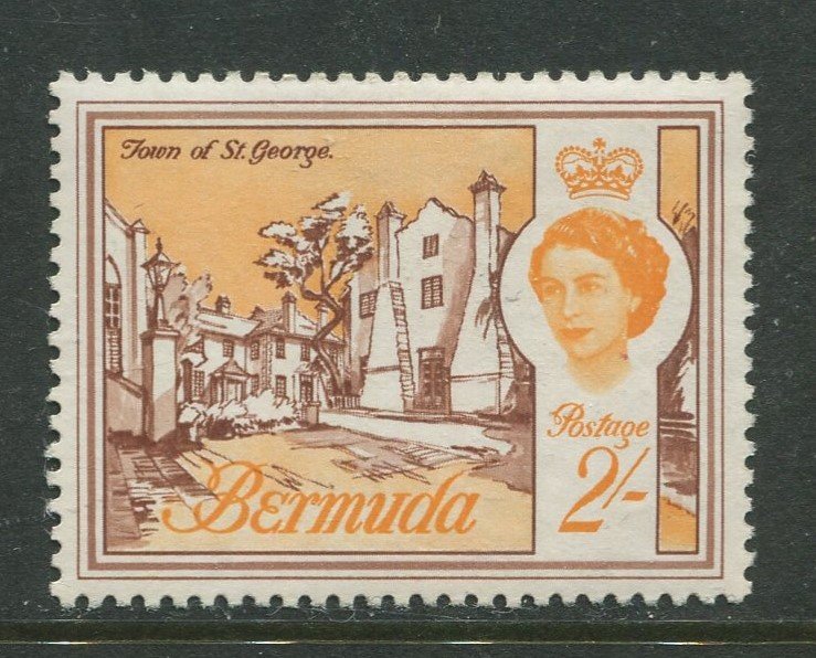 STAMP STATION PERTH Bermuda #186 QEII Definitive Issue MLH CV$3.50