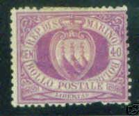 San Marino Scott 17 RARE 19th century mint stamp CV $900 ...