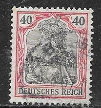 Germany #72  40pf   (U)  CV $1.00