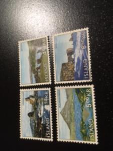 Iceland sc 380-383 u comp set