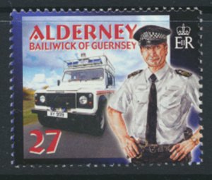 Alderney  SG A218  SC# 216 Police Mint Never Hinged see scan 